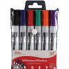 Markers & Highlighters | Stat Stat Whiteboard Marker Bullet 2.0Mm Assorted Wallet Of 6