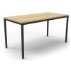 Office Furniture | RapidLine Rapidline Drafting Height Table 1800W X 900D X 900Mmh Oak Top Black Frame