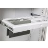 Office Furniture | RapidLine Rapidline Go Steel Tambour Accessory Roll Out File Frame 695W X 360D X 95Mmh White