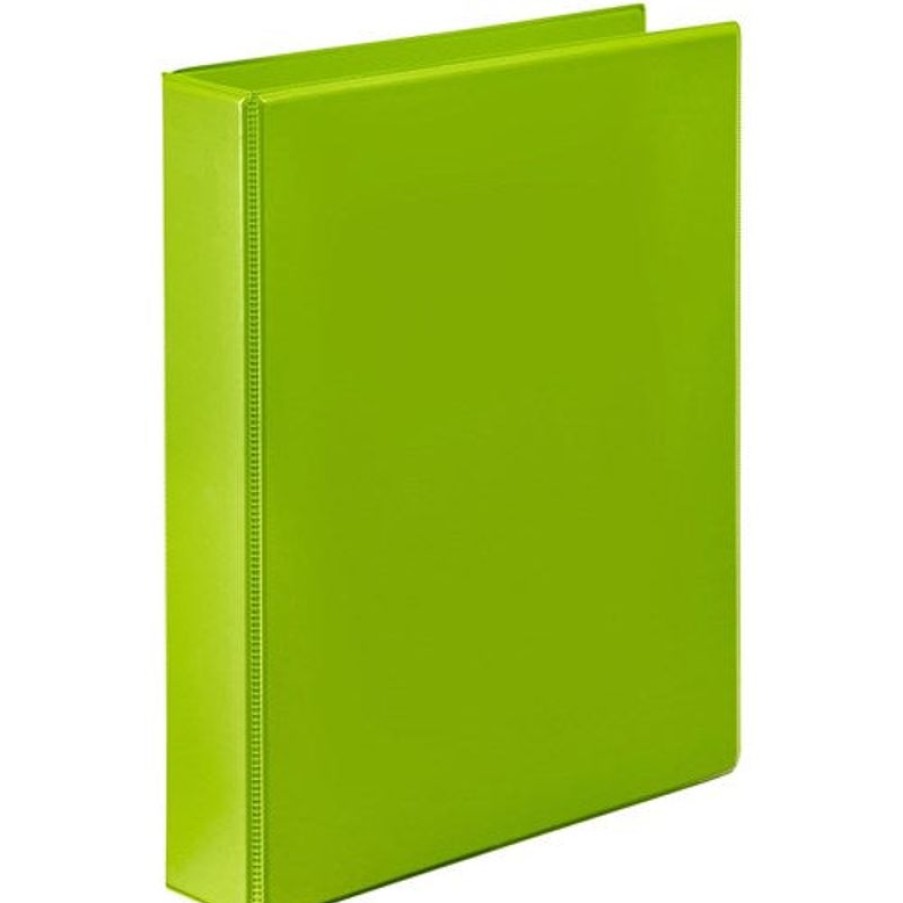 Binders & Folders | Marbig Marbig Clearview Insert Binder A4 2D Ring 25Mm Lime