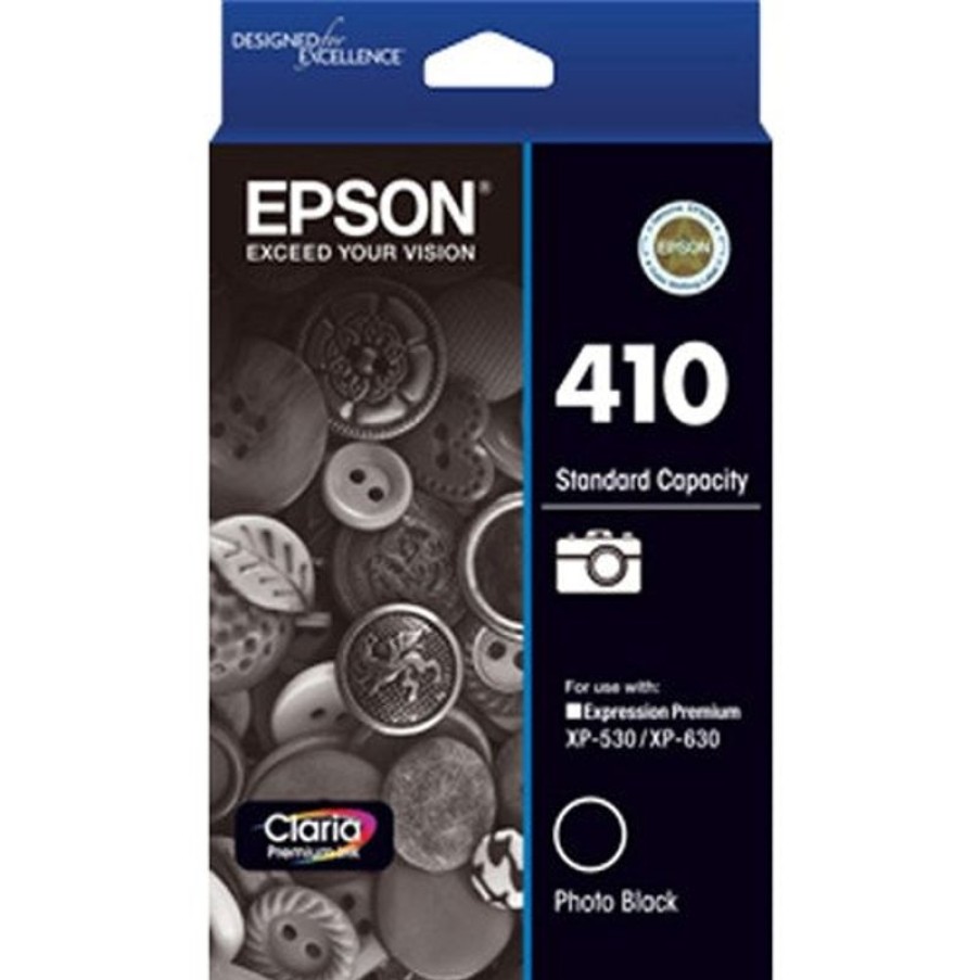 Inkjets | Epson Epson C13T338192 - 410 Ink Cartridge Photo Black