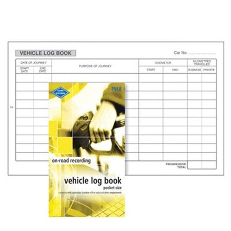 Business Books | Zions Zions Pvlb Pocket Vehicle Log Book 180X110Mm 64 Page