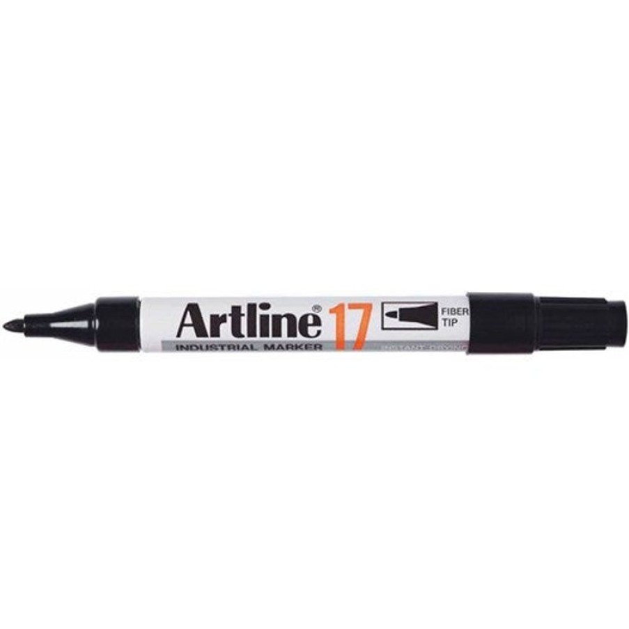 Telephones & Accessories | Artline Artline 17 Permanent Industrial Marker Bullet 1.5Mm Black Box12