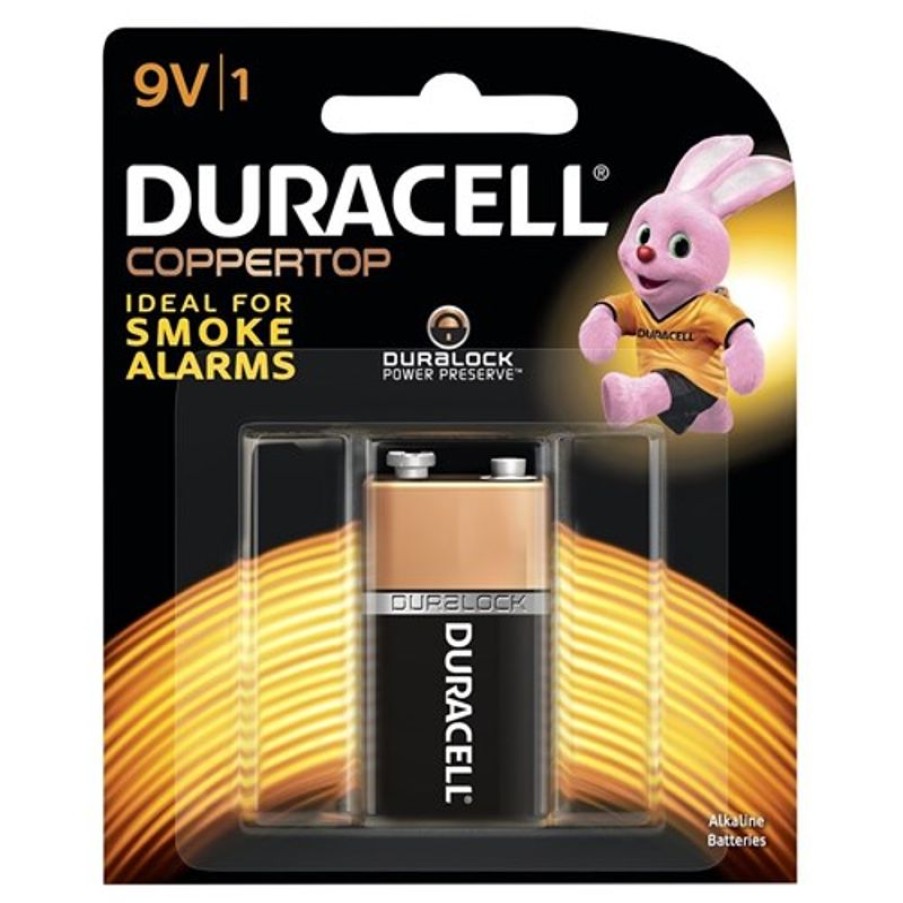 Batteries | Duracell Duracell Coppertop Battery 9V