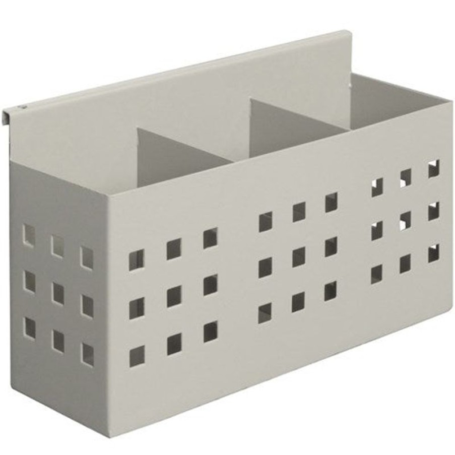 Office Furniture | RapidLine Rapidline Rapid Screen Accessory Triple Pen Holder Silver Grey