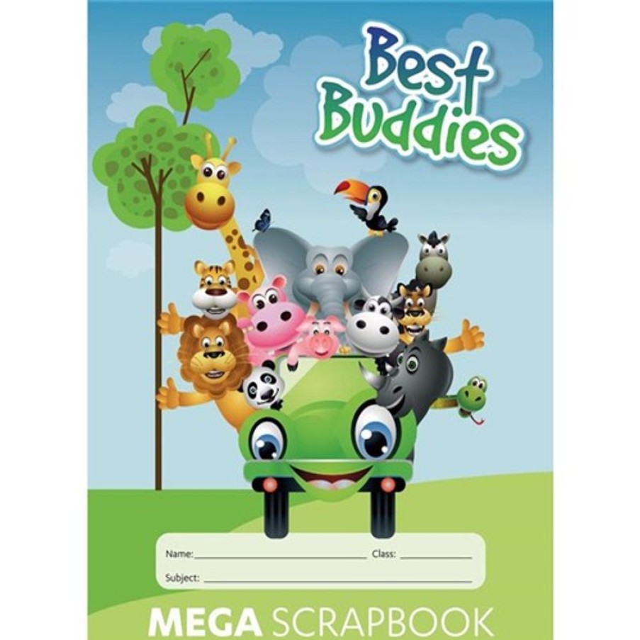 Paper, Post & Books/Books | Writer Premium Writer Premium Best Buddies Scrap Book Mega 240X330Mm 100Gsm 64 Pages