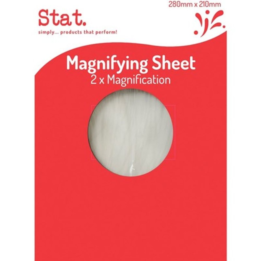 School Supplies/Art & Craft | Stat Stat Magnifying Sheet 280X210Mm