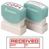 Stamps | Xstamper Xstamper Stamp Cx-Bn 1680 Received/Date/By Red