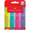 Markers & Highlighters | Faber-Castell Faber-Castell Textliner Highlighter Pastel Assorted Pack Of 4