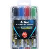 Telephones & Accessories | Artline Artline 577 Whiteboard Markers Bullet 3Mm Assorted Colours Hard Case Pack Of 4