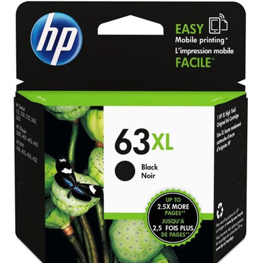 Inkjets | HP Hp 63Xl Ink Cartridge High Yield Black F6U64Aa