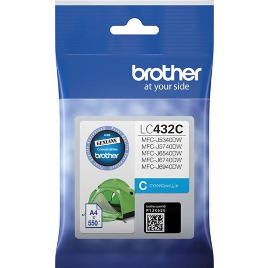 Inkjets | Brother Brother Lc-432C Ink Cartridge Cyan