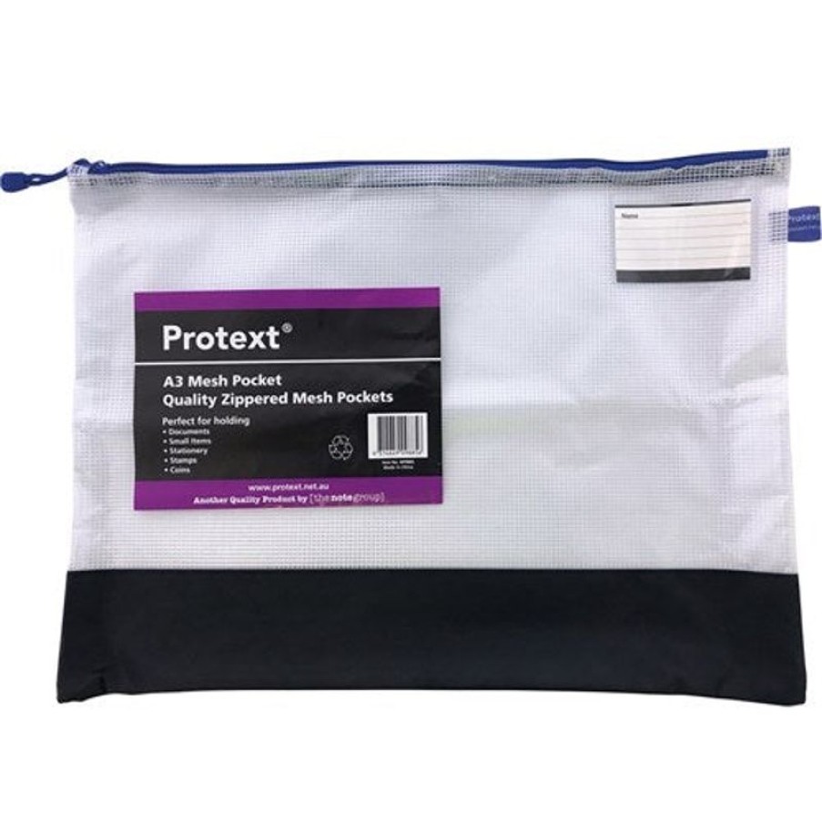 Files | Protext Protext Mesh Pouch A3 With Zipper