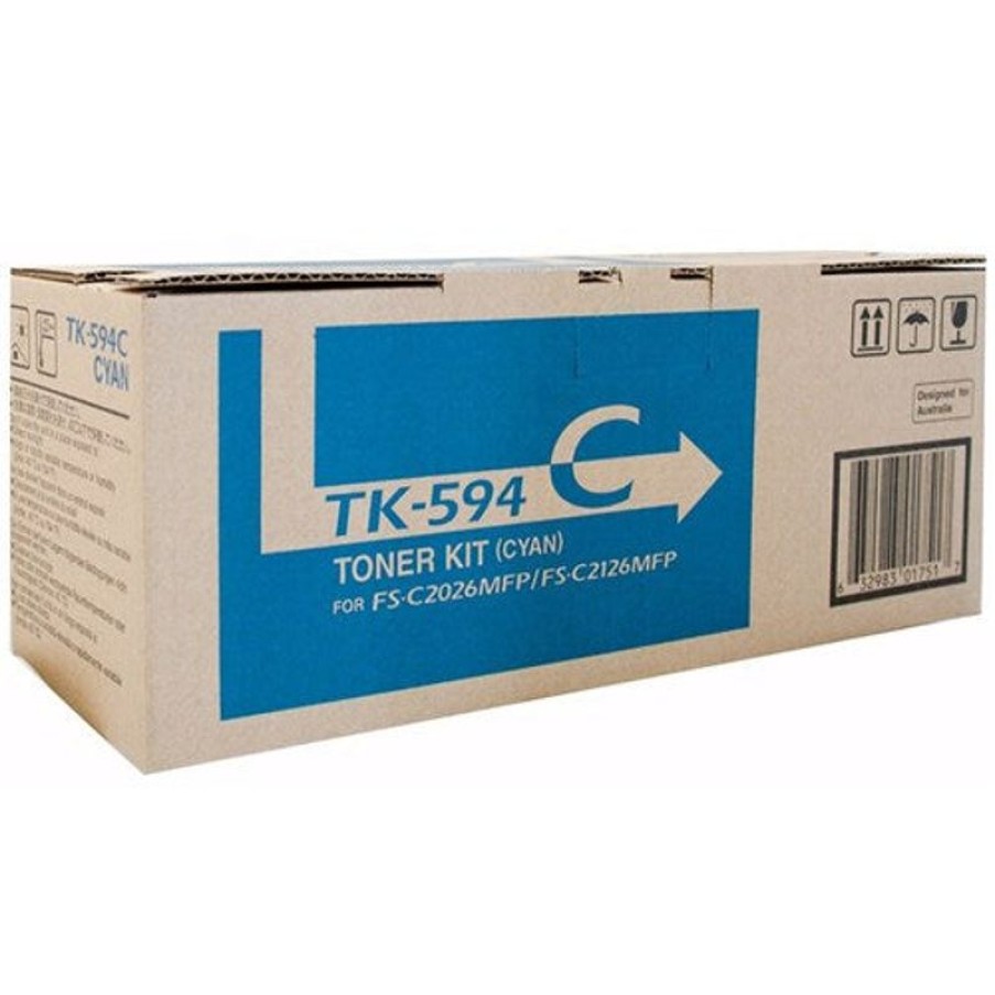 Toner | Kyocera Kyocera Tk-594C Toner Cartridge Cyan