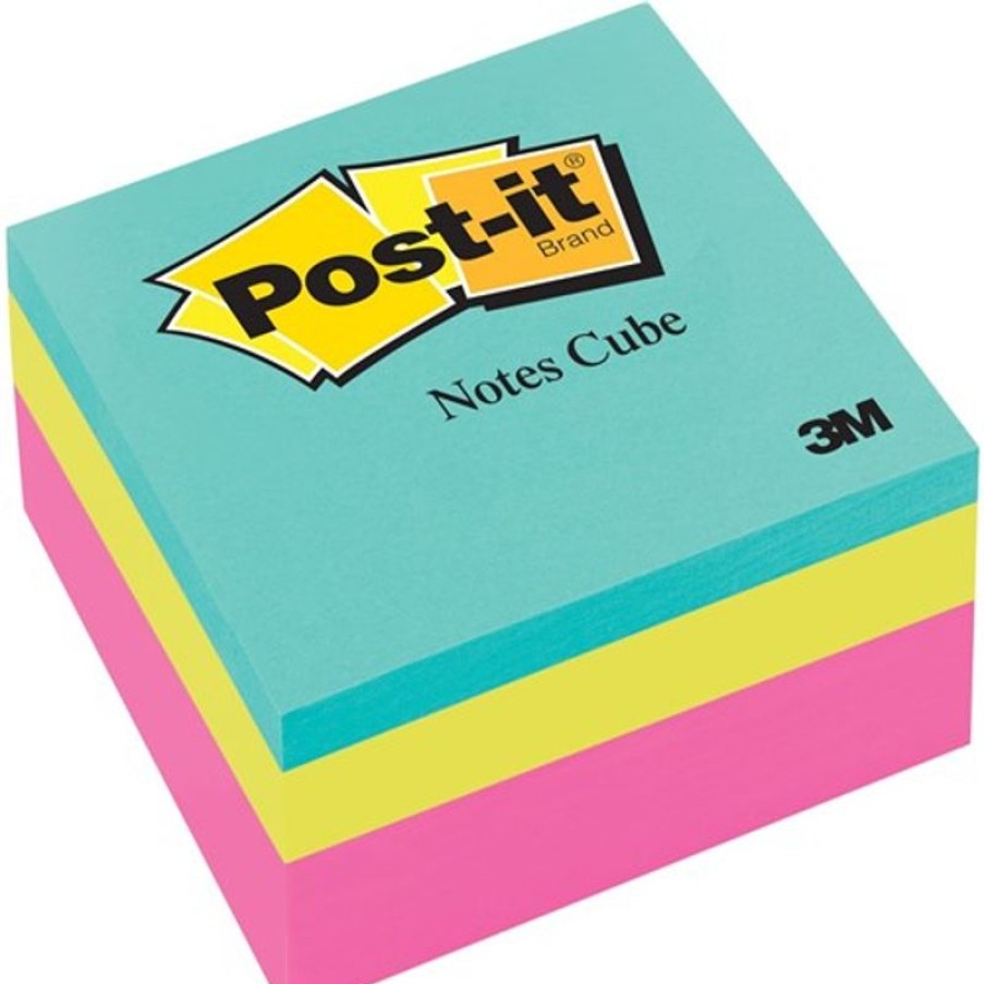 Notes & Flags | Post-It Post-It 2027-Rcr Memo Cubes 76X76Mm 400 Sheet Pink Wave