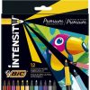 Telephones & Accessories | Bic Bic Intensity Colouring Felt Pen Fine Point Assorted Colours Pack Of 12