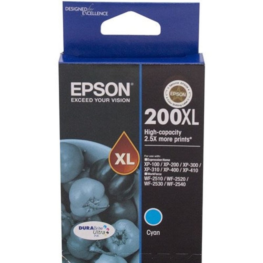 Inkjets | Epson Epson 200Xl Ink Cartridge High Yield Cyan