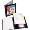 Binders & Folders | Marbig Marbig Professional Series Display Book A4 Refillable 20 Pocket With Frame Black