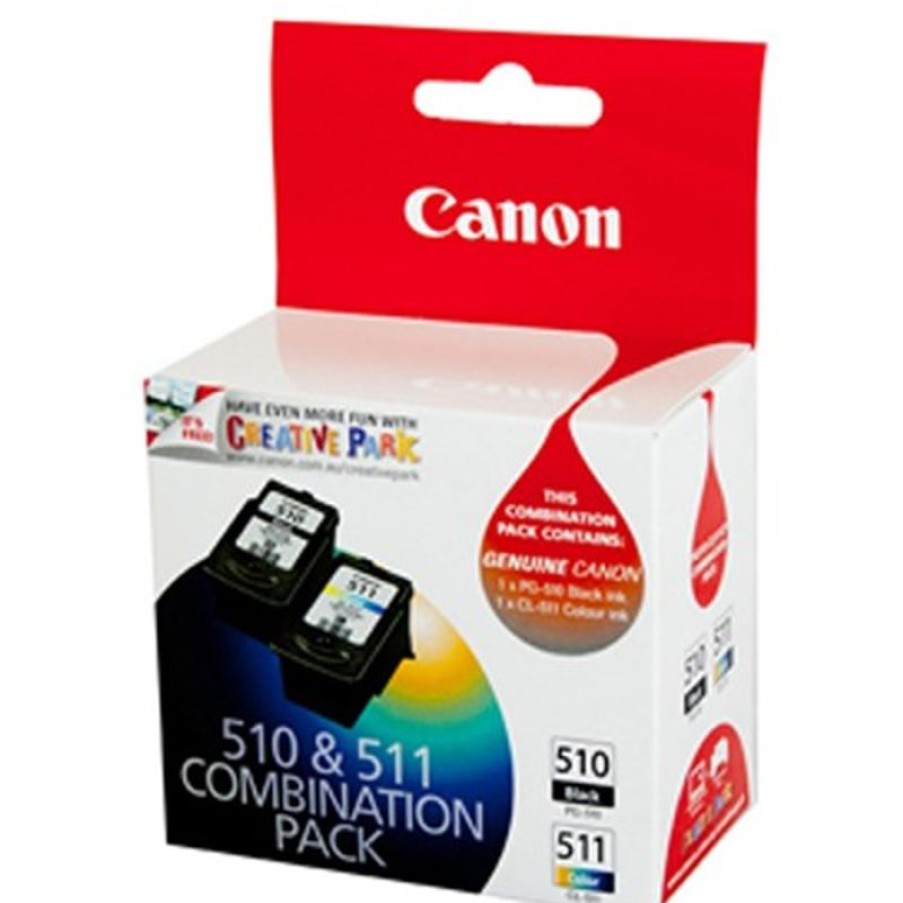 Inkjets | Canon Canon Pixma Pg510 Cl511 Ink Cartridge Value Pack Assorted Colours