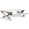 Office Furniture | RapidLine Rapidline Rapid Riser Manual Desk Riser Large 890W X 590D X 120-500Mmh White