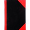 Paper, Post & Books/Books | Cumberland Cumberland Black & Red Notebook Gloss A4 150 Leaf