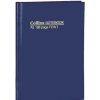 Telephones & Accessories | Collins Collins No.5500 Notebook Hard Cover A5 Feint Ruled 168 Page Blue