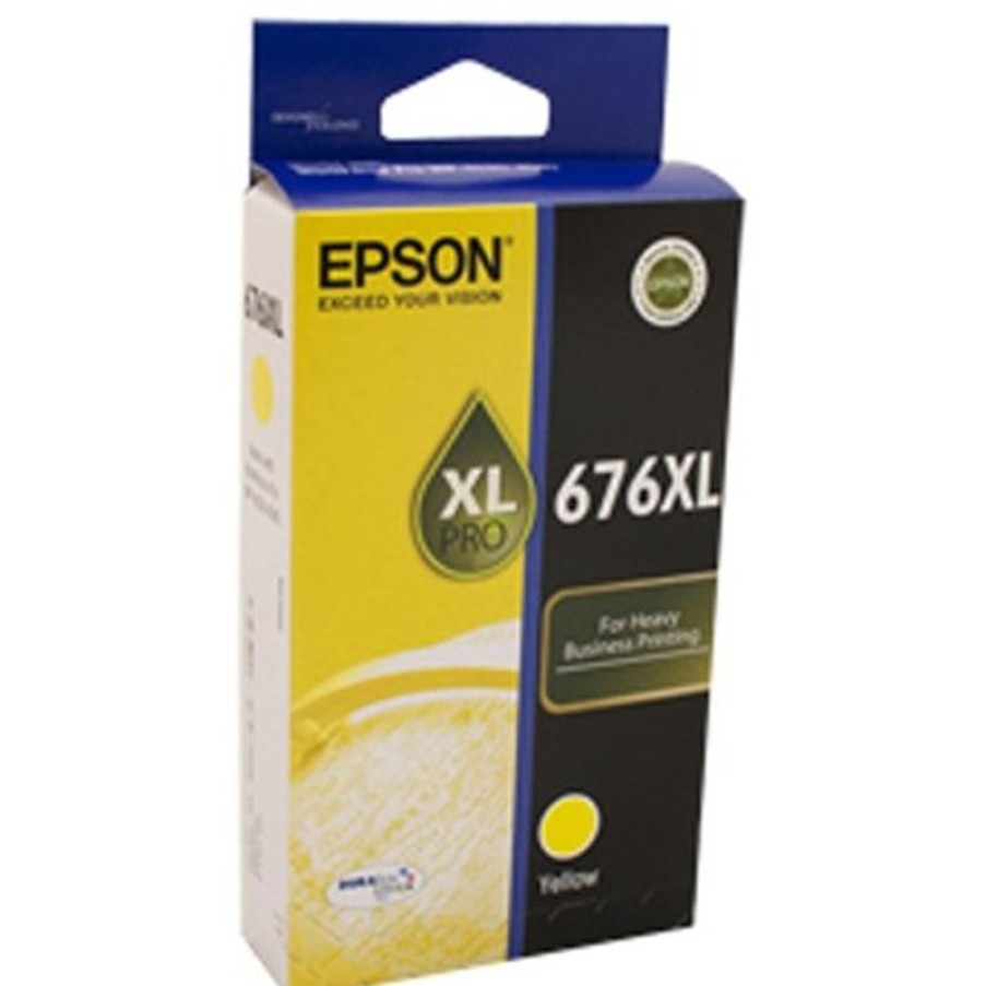 Inkjets | Epson Epson 676Xl Ink Cartridge High Yield Yellow