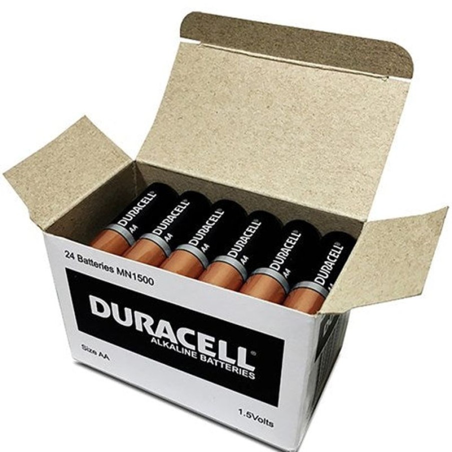 Batteries | Duracell Duracell Coppertop Alkaline Battery Size Aa Pack Of 24