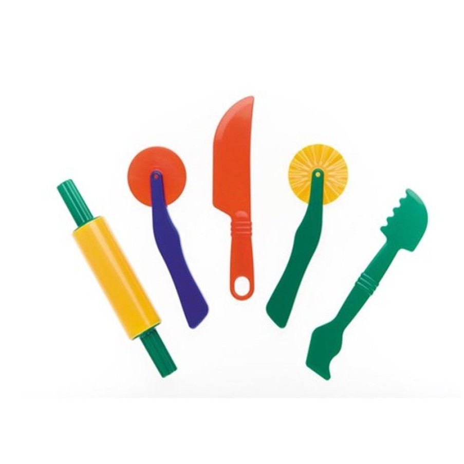 School Supplies/Art & Craft | EC Ec Fun Dough Tools Assorted Tools Pack Of 5