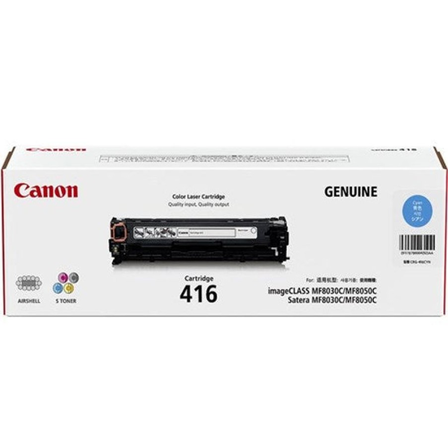 Telephones & Accessories | Canon Canon Cart416C Toner Cartridge Cyan