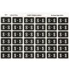 Telephones & Accessories | Avery Avery Alphabet Coding Label S Side Tab 25X38Mm Dark Green Pack Of 180