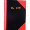 Paper, Post & Books/Books | Cumberland Cumberland Black & Red Notebook Gloss A6 100 Leaf Indexed