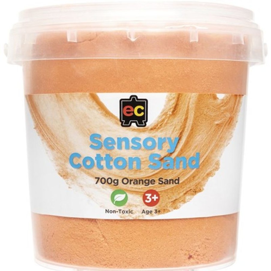 School Supplies/Art & Craft | EC Ec Sensory Cotton Sand 700G Tub Orange