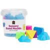 School Supplies/Art & Craft | EC Ec Sensory Sand Moulds Assorted Colours & Moulds Set Of 15