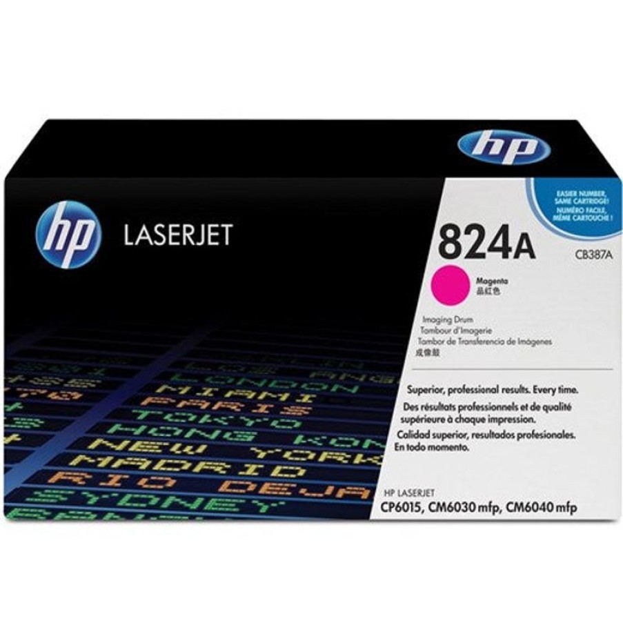 Toner | HP Hp 824A Laserjet Imaging Drum Magenta Cb387A