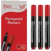 Markers & Highlighters | Stat Stat Permanent Marker Bullet 2.0Mm Red