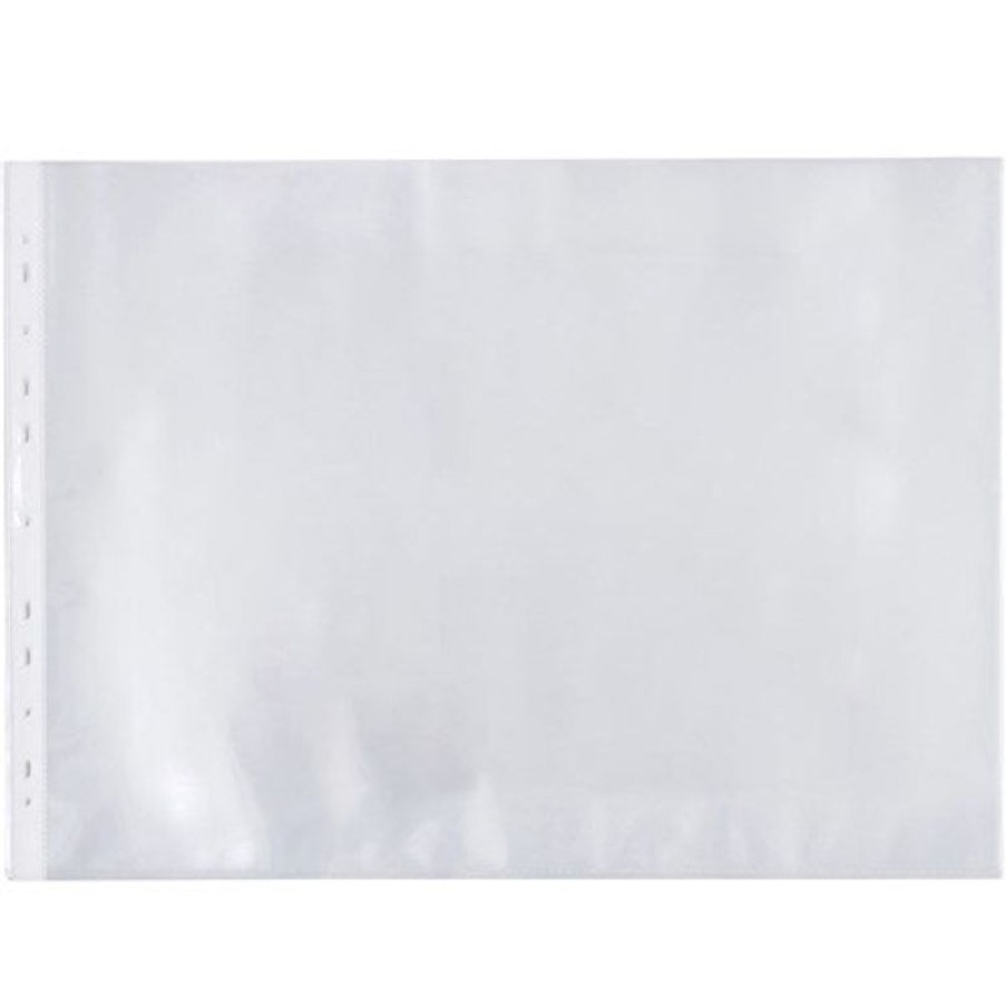 Files | Marbig Marbig Sheet Protectors A3 Heavy Duty Ultra Clear Landscape Box Of 100