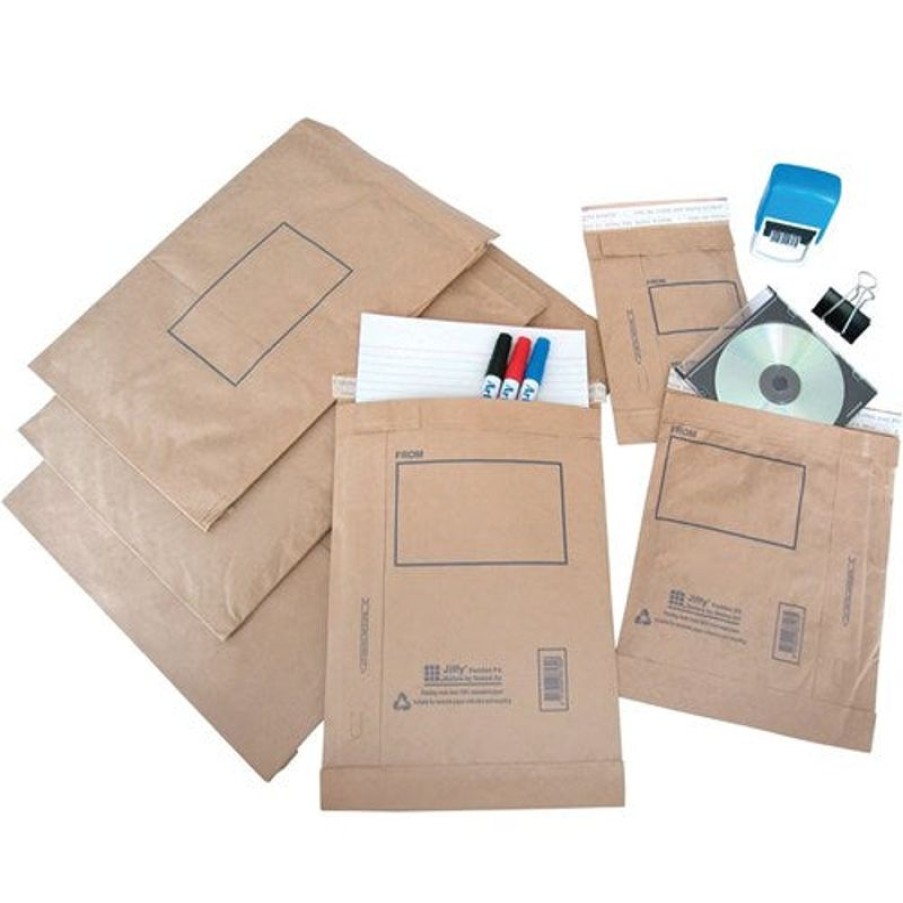 Envelopes & Post Accessories | Jiffy Jiffy Sealed Air P4 Padded Mailing Bags 240X340Mm Brown Pack Of 10