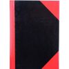 Telephones & Accessories | Cumberland Cumberland Black & Red Notebook Gloss A6 100 Leaf