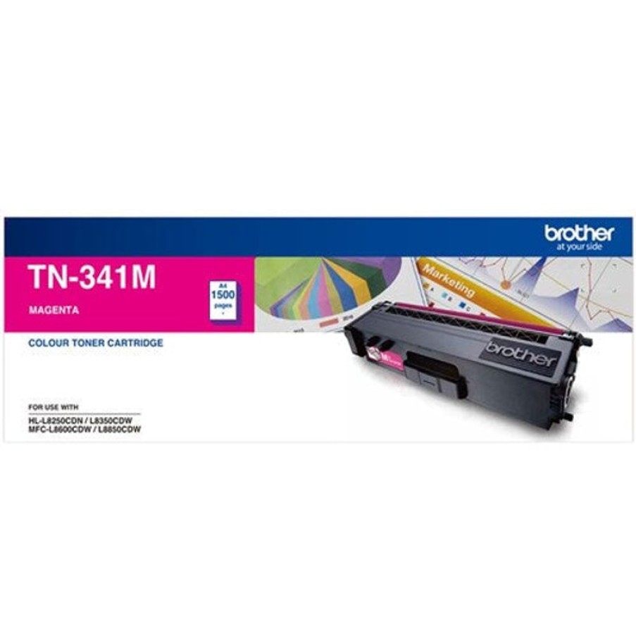 Telephones & Accessories | Brother Brother Tn-341M Toner Cartridge Magenta