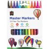 Markers & Highlighters | Edvantage Edvantage Master Marker Bullet Fine Tip 2.6Mm Assorted Pack Of 12