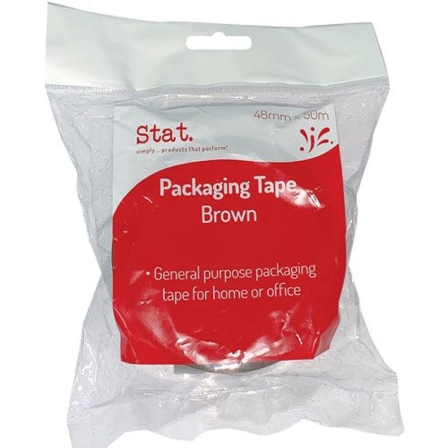 Tapes & Adhesives | Stat Stat Packaging Tape 48Mmx50M Brown